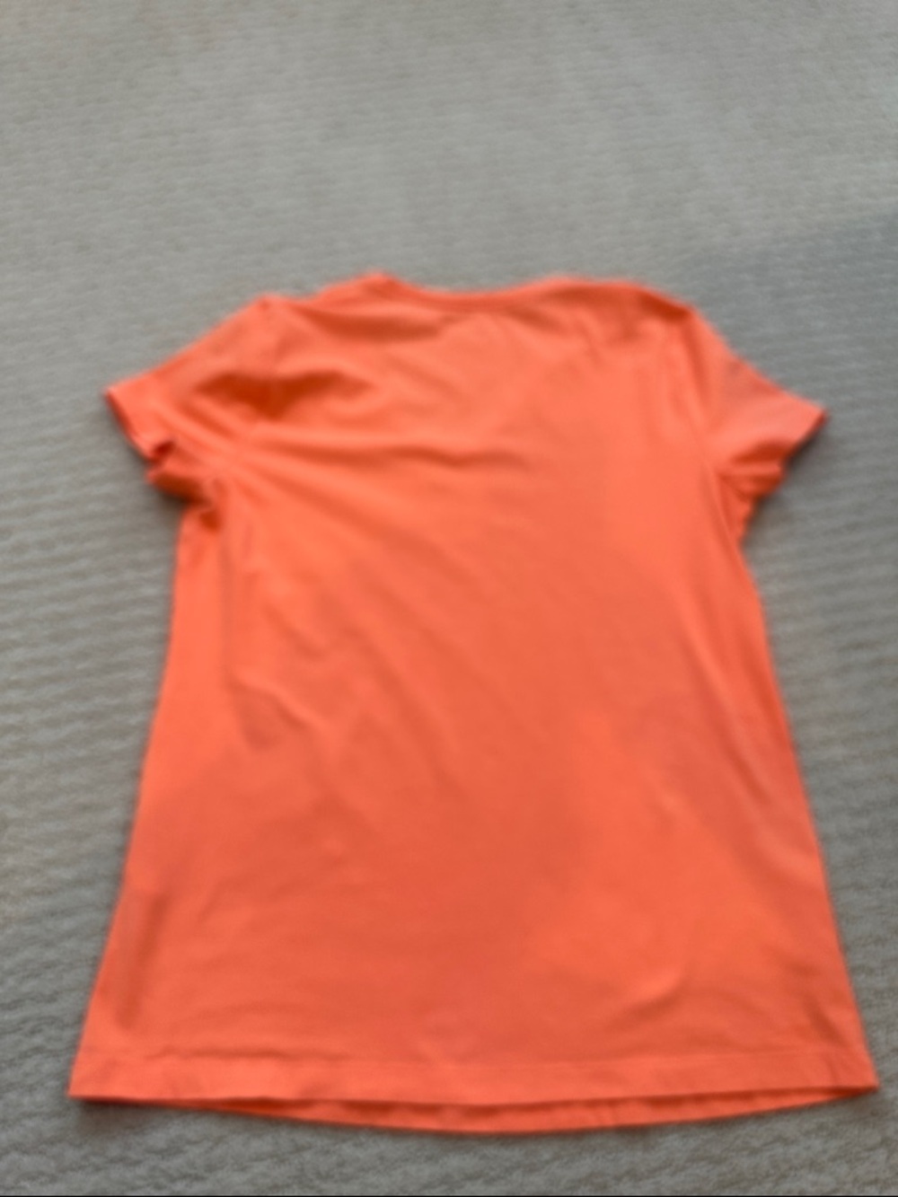 Nautica Women's V-Neck Tee in Orange - Picture 4 of 4